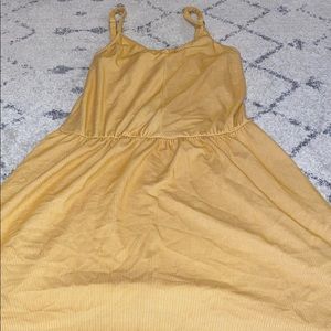 Yellow sun dress